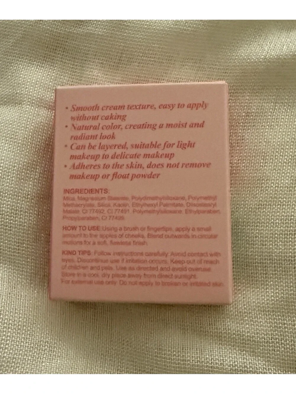 Blush pagevine watery